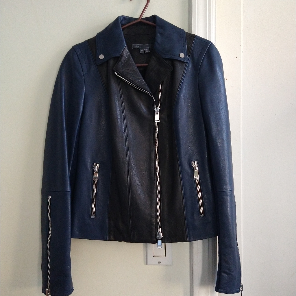 Vince. Leather Jacket